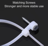 אזיקונים עם חור קיבוע באמצעות בורג